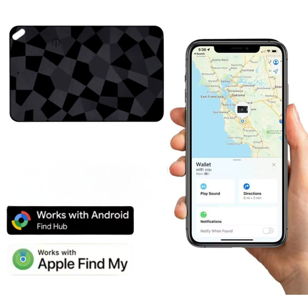 Carte Tracker GPS Compatible IOS & Android