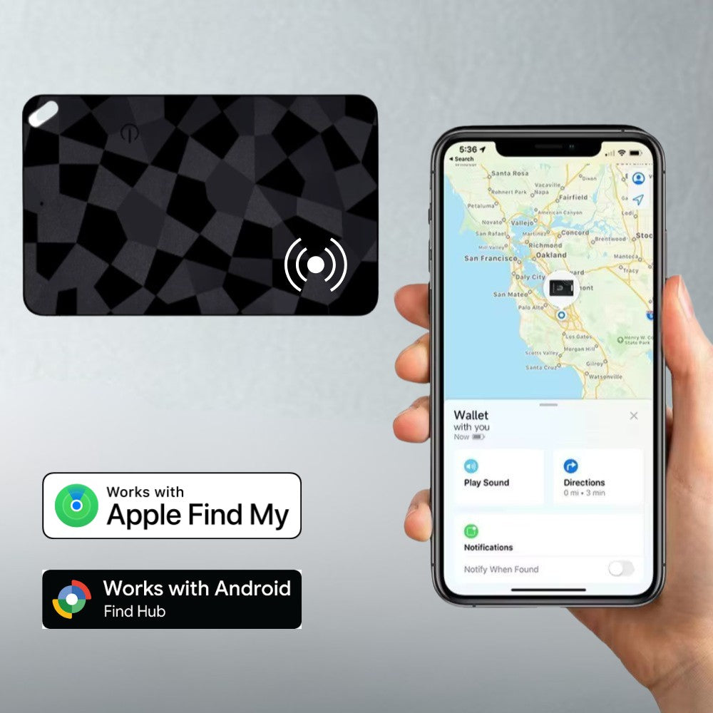 Carte Tracker GPS Compatible IOS & Android